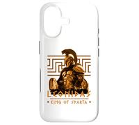 Spartans | Leonidas King of Sparte | Spartan avec Casque Coque pour iPhone 17