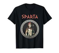Sparte Grèce antique Hoplite spartiate Histoire grecque T-Shirt
