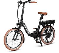 SPATIAL vélo électrique 20""-léger et pliable- vélo assistance électrique à la pédale-Batterie 36V 10.4Ah -Autonomie 30-70km