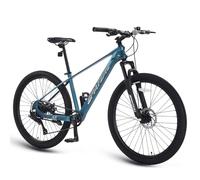 SPATIAL VTT, Cadre léger en Aluminium 21/8 Vitesses, 24/26/27,5/29 Pouces, Selle Ergonomique réglable, pour Hommes, Femmes, Adultes et Adolescents, Bleu