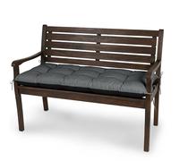 Spatium Coussin Banc Jardin Extérieur Imperméable Respirant Matelassé Mobilier Terrasse Confortable Durable Rechargeable 160x40cm Anthracite