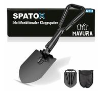 SPATOX Pelle pliante Mini pelle pliante Pioche Camping Pelle Bêche Scie Outdoor