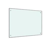 Spatscherm keuken 70x50 cm gehard glas wit249452