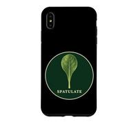 SPATULATE Feuille spatulée Botanique Coque pour iPhone XS Max