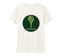 SPATULATE Feuille spatulée Botanique T-Shirt Haut de Gamme