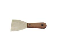 Spatule 100 mm avec manche en bois, idéale pour cuisiner, servir et retourner les aliments dans la cuisine.