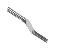 Spatule 2 en 1 pour joints - Outil de pointage - Outil de maçonnerie - Convient pour les carreaux de sol et de mur - Alignement précis - Outil de finition antirouille