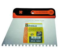 Spatule 20 cm dents carres 6x6x6 manche bi mat soft - MONDELIN - 224921