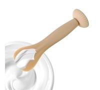 Spatule à crème pour bébé - Applicateur de pâte à fesses en silicone souple, brosse à couches, base d'aspiration pour crèmes pommades, outil d'étalement flexible | Soins de la peau propres et hygiéniq