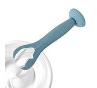 Spatule à crème pour bébé - Brosse à crème douce pour couches - Spatule flexible pour les fesses de bébé - Spatule pour crèmes, pommades, cosmétiques