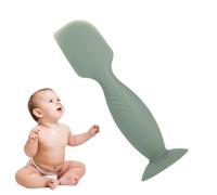 Spatule à crème pour couches - Spatule à crème pour couches de bébé | Spatule à crème pour bébé, applicateur de pâte flexible avec base à ventouse pour crème à couches nouveau-nés, garçons et filles