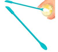 Spatule à double extrémité Spatule Spatule Spatule et gratte- - Grattage de joint de cire à usage multiples et ustensile de cuisson pour les soins de la peau, le maquillage, le pain, le dessert