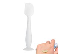 - Spatule à fesses - 16,5 x 4 cm - En silicone souple - Applicateur de crème à couches avec ventouse - Brosse douce pour la peau - Pour nouveau-né - Outil d'hygiène pour changer les couches