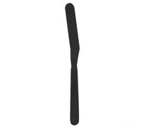Spatule à glaçage de gâteau ergonomique de 20,3 cm en acier inoxydable pour une décoration lisse et facile (noir)