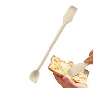 Spatule à grattoir : cuillère à spatule à double tête en silicone, flexible et facile à utiliser. Parfait pour appliquer du beurre et de la crème, des articles de cuisine antiadhésifs qui peuvent