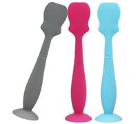 Spatule à la crème à la couche 3pcs Silicone bébé Butt Spatule détachable avec sursis bout de gobelet Aliments APPLICATION APPLICATION DU CRÉMATION DE COUPE FLEXIBLE IMPRÉPOSIBLE IMPRÉPRÉE