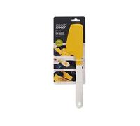Joseph Joseph Spatule Elevate pour œufs – Repose-outils intégré, silicone antiadhésive, jaune
