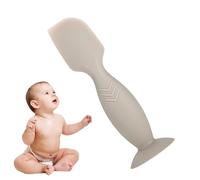 Spatule à pâte pour bébé,Spatule à pâte, Applicateur de pâte de silicone souple portable, Spatule à couches flexible, applicateur de pâte lisse pour nouveau-né