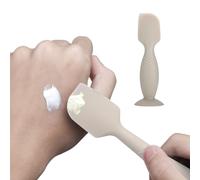 Spatule à pâte pour bébé,Spatule à pâte - Spatule à couches en silicone souple,Applicateur de pâte flexible avec base à ventouse pour crème à couches nouveau-nés garçons filles