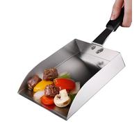 Spatule à Pelle,Pelle à Cuire et Ramasse | Spatule pour Barbecue Et | pour Barbecue Grillade Camping Restaurant Extérieur Jardin Pique-Nique Hamburger Crêpes