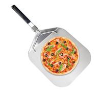 Spatule à pizza - Pelle tournante en aluminium avec poignée résistante à la chaleur, spatule à pizza légère et résistante à la chaleur pour la cuisson de la pâte, du, de la pâtisserie