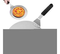 Spatule à pizza - Spatule de four à pizza en acier inoxydable | Outil de cuisson rond pour restaurant, cuisine, maison, appartement extérieur