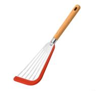 Spatule à poisson légère et flexible en silicone avec noyau en acier inoxydable robuste, excellente aide dans la cuisine (D)