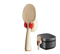 Spatule à riz sur pied, pelle à riz debout avec ventouse | Gadget de cuisine sans perforation, fournitures de service pour femmes, hommes, garçons, famille, amis