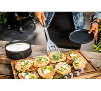 Spatule à trou - FORGED - CHURRASCO - Acier inoxydable S - 38,5 x 13,5 x 5 cm