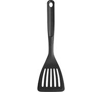 Spatule Ajourée - Conçue pour Vous Aider au Mieux en Cuisine - Accessoires et Ustensils de Cuisine Professionnels - Pour des Résultats Exceptionnels - 29,5 cm - Noir - Polyamide - GastroMax