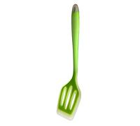 Spatule ajourée en silicone pour frire - Accessoire de cuisine - Vert