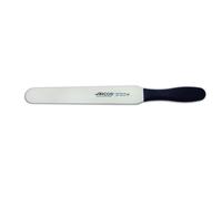 Spatule Arcos Couleur - Prof 299125 En Acier Inoxydable Nitrum Et Mango Polypropylène Noir Ergonomique Avec Lame De 25 Cm, Dans Une Vitrine.