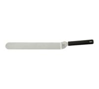 Arcos Spatule de cuisine – Acier inoxydable 25 cm – Manche ergonomique polypropylène noir