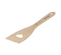 Spatule avec c?ur en bois de hêtre avec gravure personnalisée motif petit Ustensiles