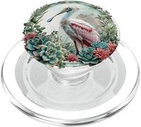 Spatule avec des Plantes succulentes Autour du Style bohème PopSockets PopGrip pour MagSafe