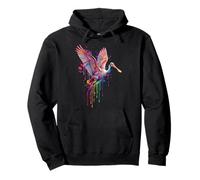 Spatule Blanche Coloré Sweat à Capuche