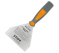 Spatule Clauss anti-adhérente au titane rigide et résistante 12,7 cm / 5 pouces, avec extrémité filetée