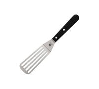 Spatule inox carbone (L)127 mm, coudée ajourée flexible Gris