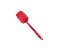 Mastrad Spatule-cuillère Unibloc en silicone – Ne raye pas les casseroles – Rouge