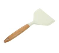 Spatule Cuisine en Silicone Résistante à Chaleur, Blanche