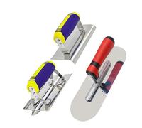 Spatule d'angle de piscine antirouille avec poignée ergonomique pour une application précise et multiple des visages