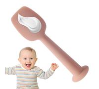 Spatule d'Application de Crème pour Bébé | Applicateur De Crème Pour Langes En Silicone,Applicateur Portable de Pâte Douce pour Érythème Fessier Voyage Crèche Garderie Bain Nursery