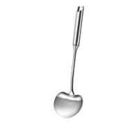 Spatule de cuisine en acier inoxydable, outil de friture avec manche en bois, spatule wok à long manche, passe au lave-vaisselle (acier inoxydable)