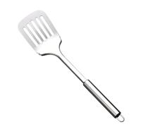Spatule de cuisine en acier inoxydable, tourneur à fente, for sauter le Steak, beurre, outil for, 4 pièces pour Poêles Antiadhésives