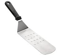 Spatule de cuisine perforée extra large en acier inoxydable 7,5 x 21 cm