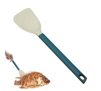 Spatule de Cuisine,Tourneuse avec Manche Long Résistante à la Chaleur | Spatules Souples En Silicone Résistant À La Chaleur | Pour Poisson Œufs Pancake Burger Steak Viande Poêle Maison