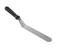 Spatule de cuisson étroite et coudée en acier inoxydable 254 mm - Hendi 855683