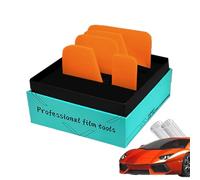 Spatule De Film De Fenêtre,Kit Installation D'emballage De Voiture | 5 Pièces Grattoir Film Voiture Pour Douche Camion Vitrine Moto Maison Boutique