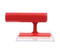 Spatule de Finition Acrylique Rouge pour Enduit Mural et Angles | Poignée Confortable, Lissage Polyvalent, Adaptée aux Peintres Décorateurs et Rénovateurs, pour Joints, Cloisons et Espaces