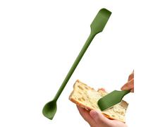 Spatule De Gratte-parole En Silicone - Outil De Cuillère À Double Tête, Ustensile De Cuisson Sans Bâton | Crème De Pain À Gâteau Gadget De Cuisine Flexible, Épandier De Bord Étroit Pour Les Tâches De